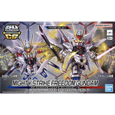 Bandai 5067173 SD Gundam Cross Silhouette Mighty Strike Freedom Gundam Seed Freedom